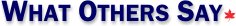 What Others Say