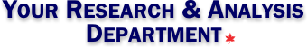 Your Research & Analysis Department